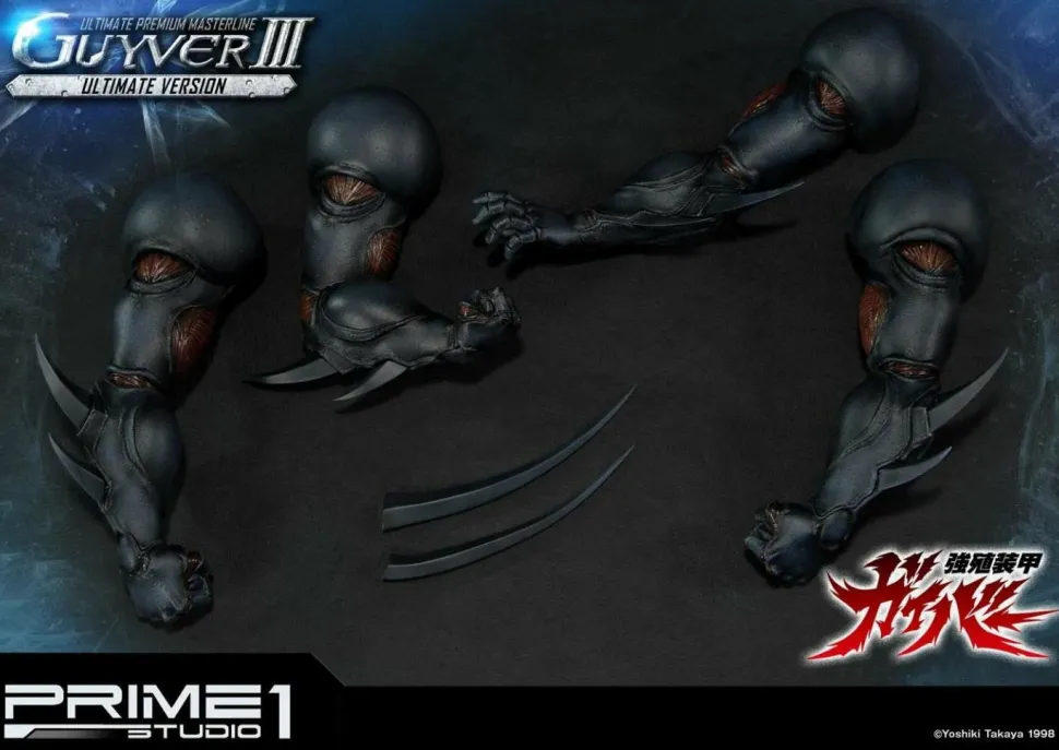 Guyver: The Bioboosted Armor - Guyver III Ultimate 1/4 Scale Statue and Bust (Set of 2)