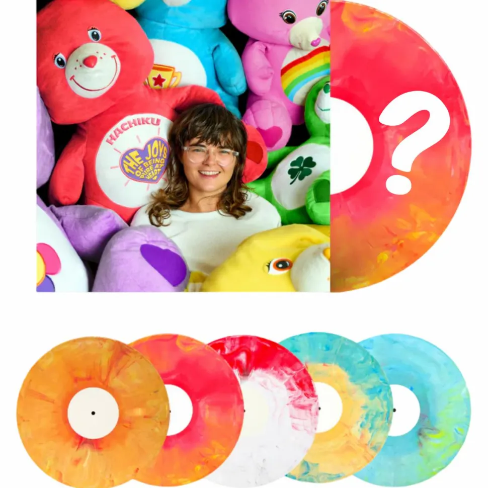 Hachiku - The Joys Of Being Pure At Heart LP Vinyl Record (Regrind Rainbow Lucky-Dip Coloured Vinyl)
