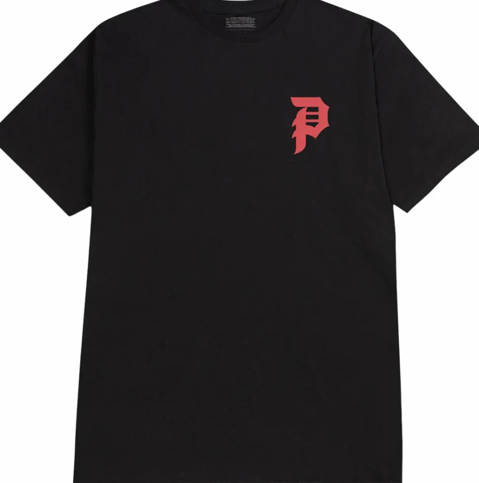 Halloween - Halloween x Primitive Mask Black T-Shirt