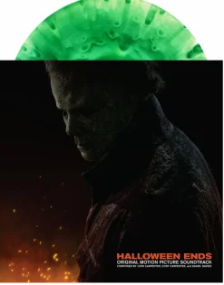 Halloween Ends - Original Motion Picture Soundtrack Score by John Carpenter LP Vinyl Record (Australian Exclusive Cloudy Green Coloured Vinyl)
