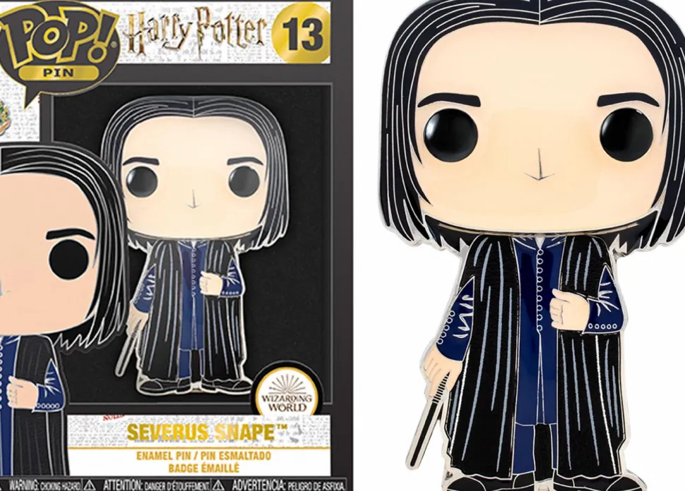Harry Potter - Severus Snape 4” Pop! Enamel Pin