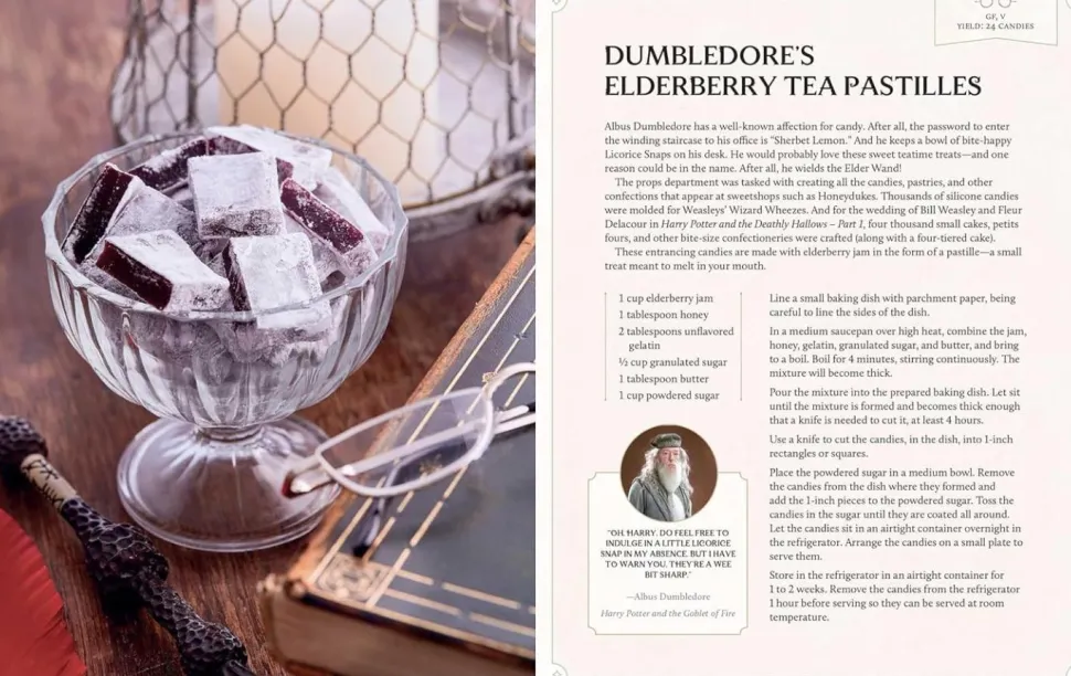 Harry Potter - Afternoon Tea Magic: Official Snacks, Sips, and Sweets Inspired by the Wizarding World Hardcover Book