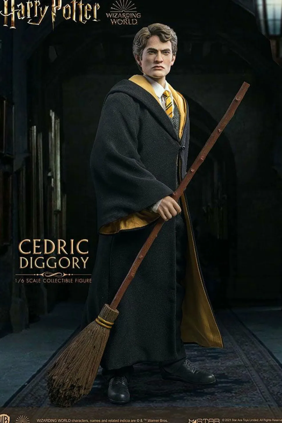 Harry Potter - Cedric Diggory Deluxe 1/6th Scale Action Figure