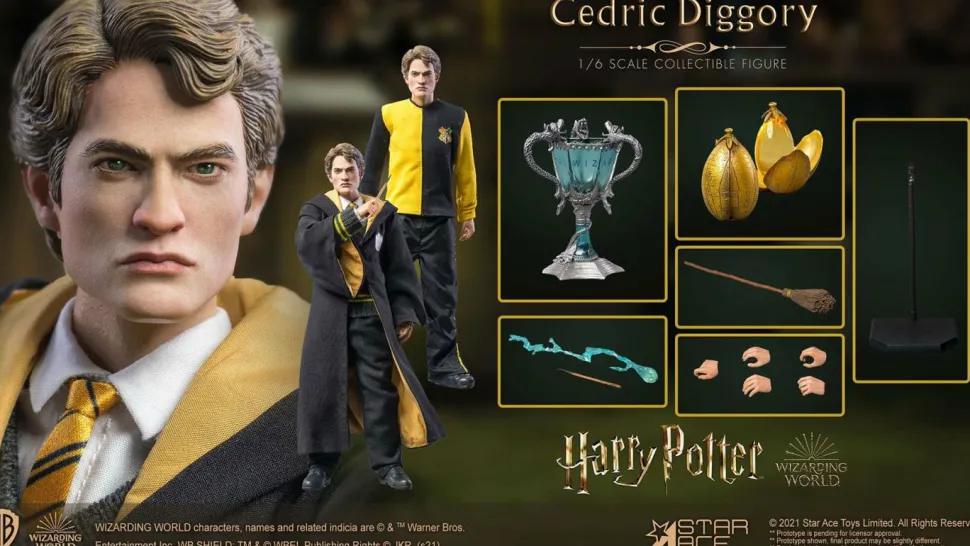 Harry Potter - Cedric Diggory Deluxe 1/6th Scale Action Figure