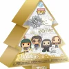 Harry Potter - Christmas Tree Holiday Box Pocket Pop! Vinyl 4-Pack