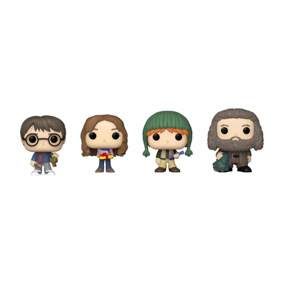 Harry Potter - Christmas Tree Holiday Box Pocket Pop! Vinyl 4-Pack
