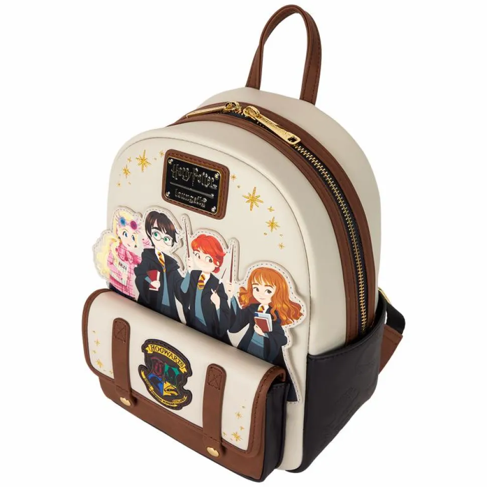 Harry Potter - Flap Pocket 10" Faux Leather Mini Backpack