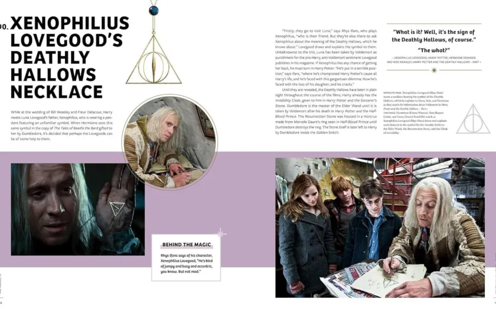 Harry Potter - From the Films of Harry Potter: 100 Objects: The Most Iconic Props from the Movies Hardcover Book
