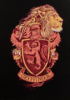 Harry Potter - Gryffindor House Crest Tin Sign