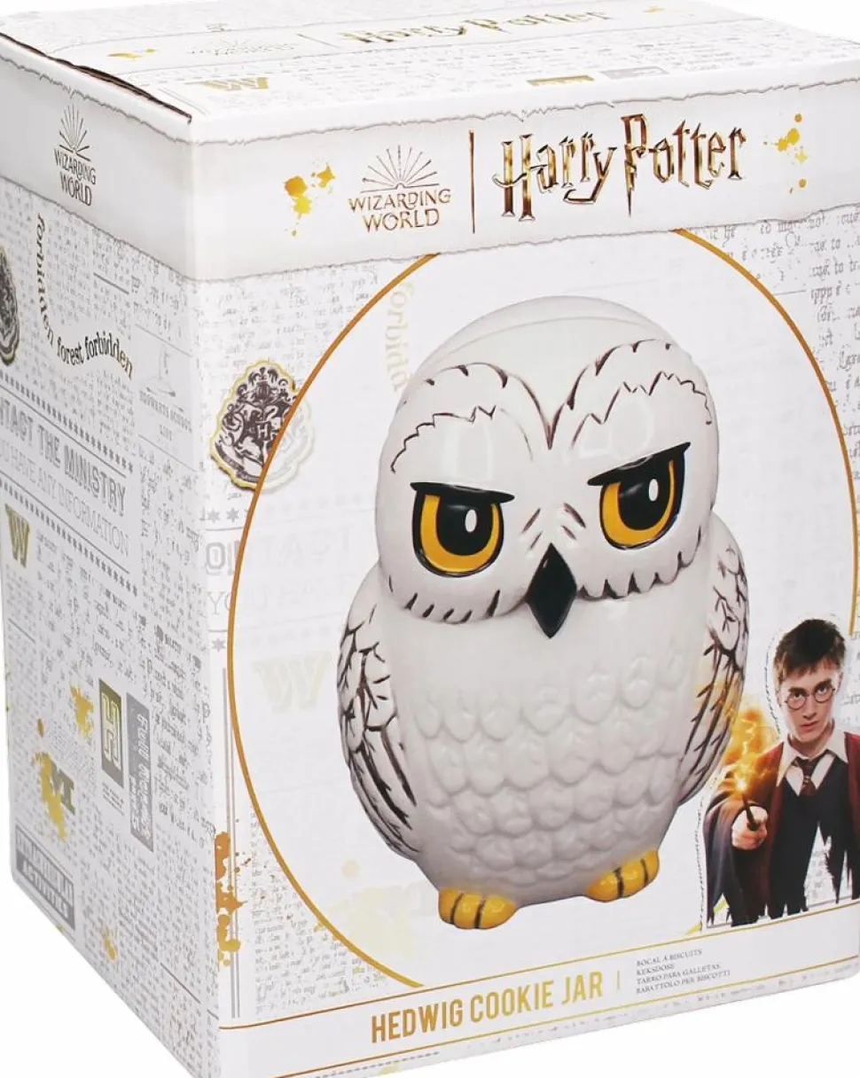 Harry Potter - Hedwig Shaped Ceramic Cookie Jar