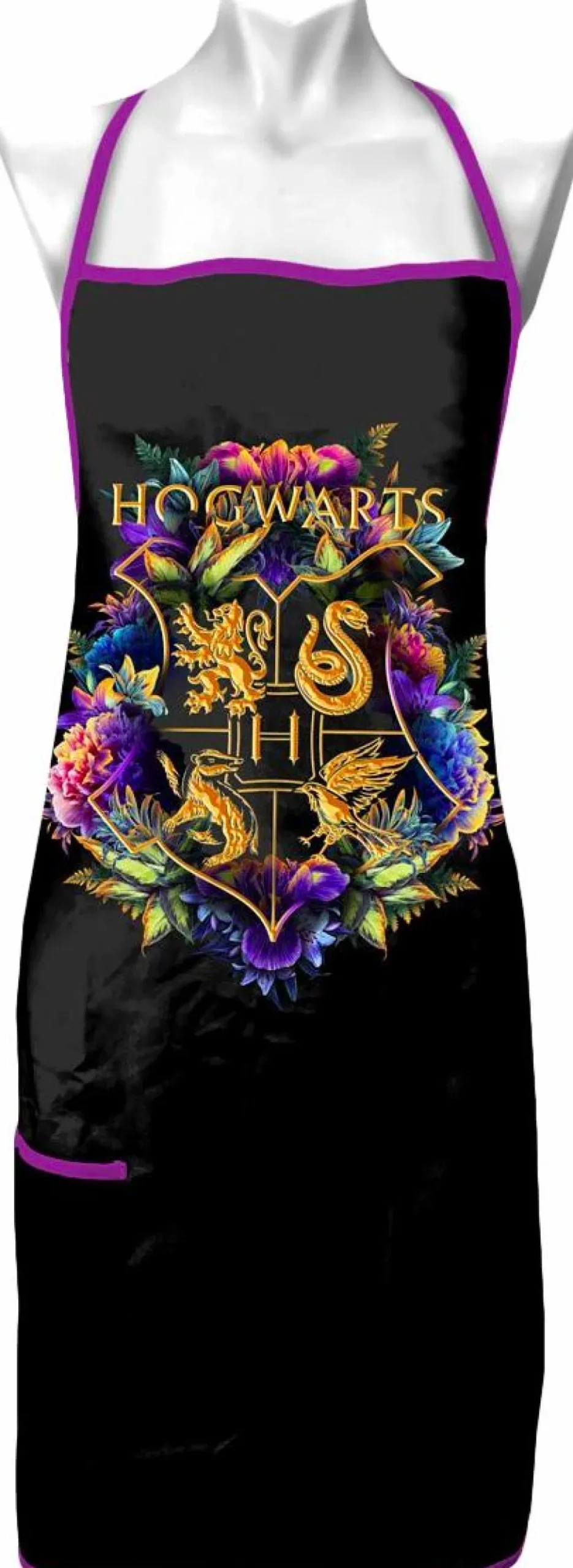 Harry Potter - Hogwarts Crest Apron (One Size)