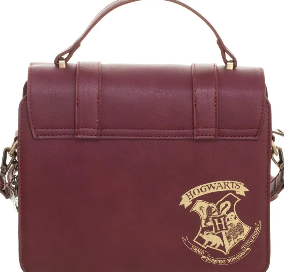 Harry Potter - Hogwarts Mini-Trunk 9" Faux Leather Crossbody Handbag