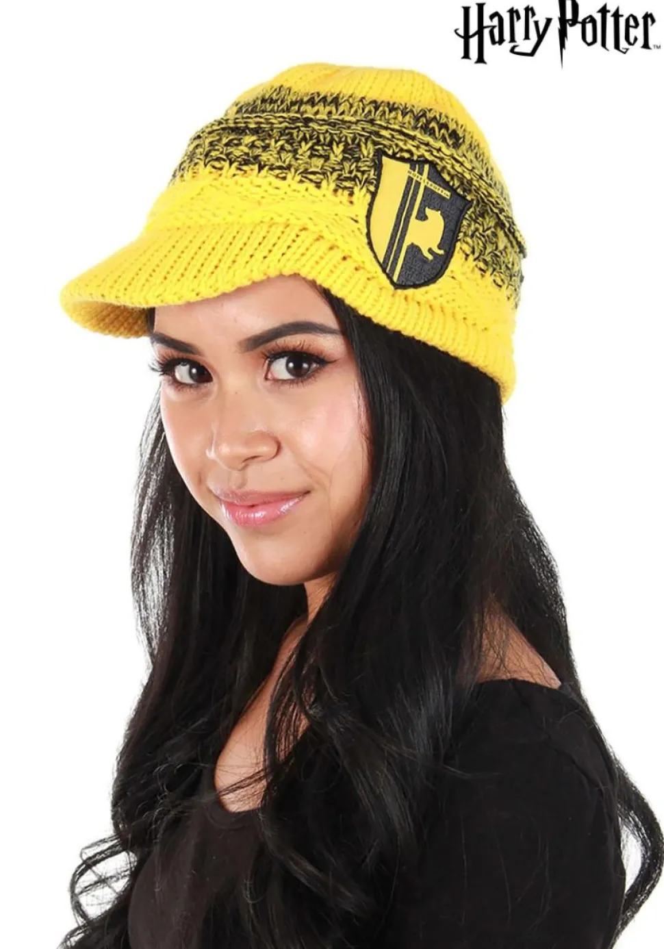 Harry Potter - Hufflepuff Knit Brim Cap