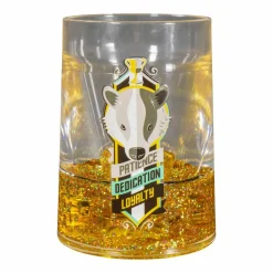 Harry Potter - Hufflepuff House Glitter Liquid Tumbler