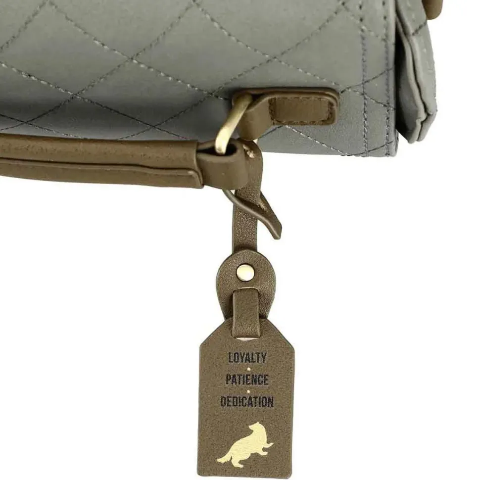 Harry Potter - Hufflepuff Mini-Trunk 7" Faux Leather Crossbody Handbag