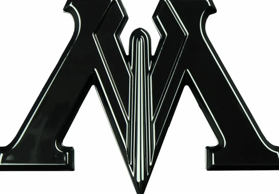 Harry Potter - Ministry of Magic 3D Black Chrome Premium Emblem