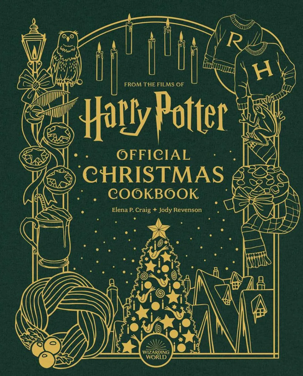 Harry Potter - Official Christmas Cookbook Hardcover Book