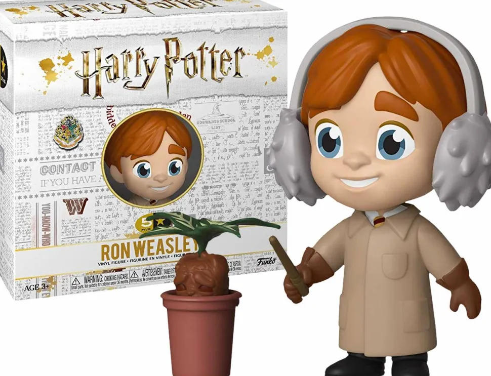 Harry Potter - Ron Weasley in Herbology Outfit 5 Star 4” Vinyl Figure
