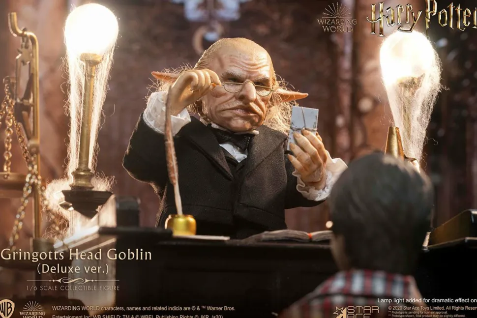 Harry Potter and the Philosopher's Stone - Gringotts Head Goblin Deluxe 1/6th Scale Action Figure