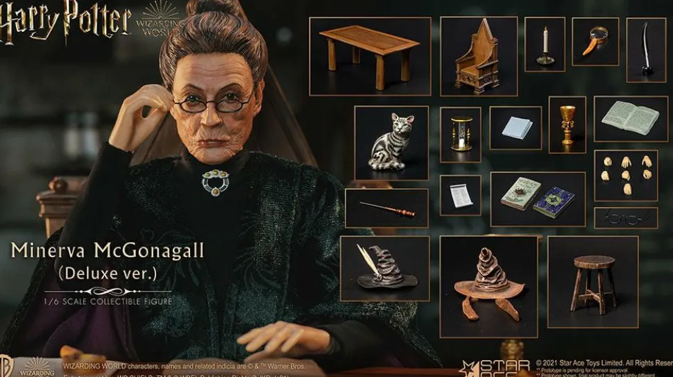 Harry Potter and the Philosopher’s Stone - Minerva McGonagall Deluxe 1/6th Scale Action Figure
