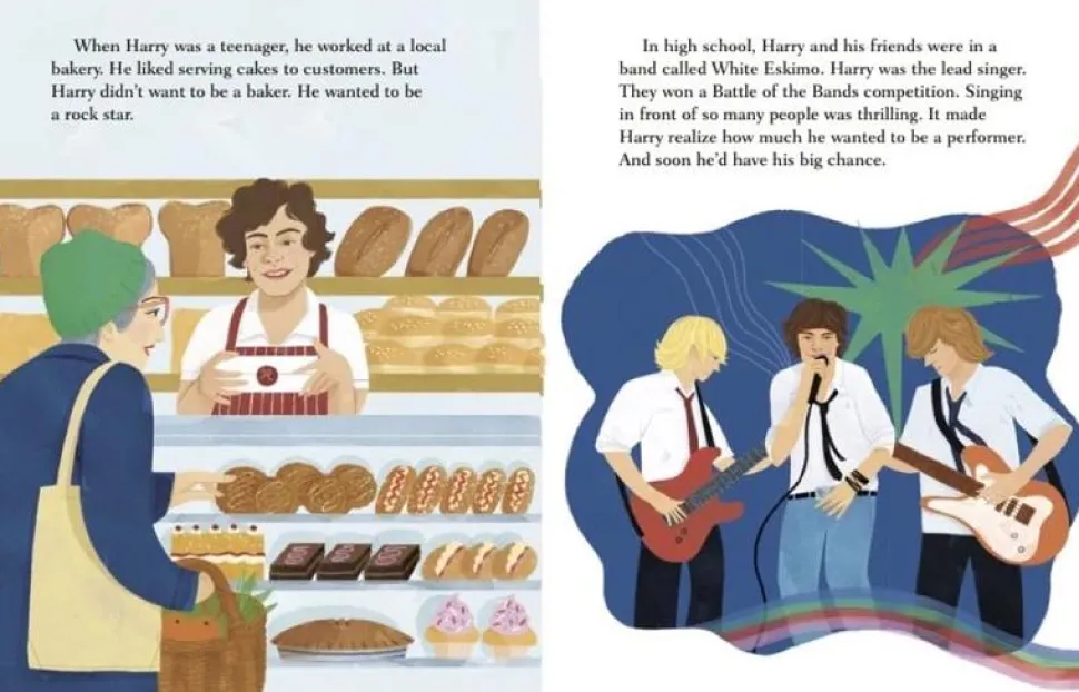 Harry Styles - A Little Golden Book Biography Hardcover Book