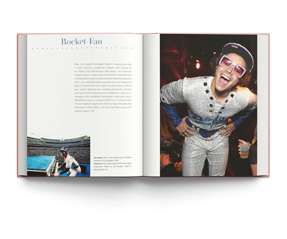 Harry Styles - Harry Styles and the Clothes He Wears Hardcover Book