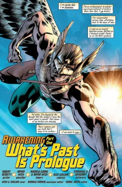 Hawkman - Volume 01 Awakening Trade Paperback Book