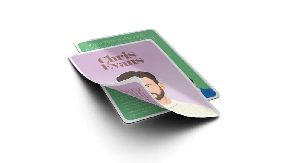 Heartthrob Affirmations - Uplifting Thoughts from Swoonworthy Gents Card Set