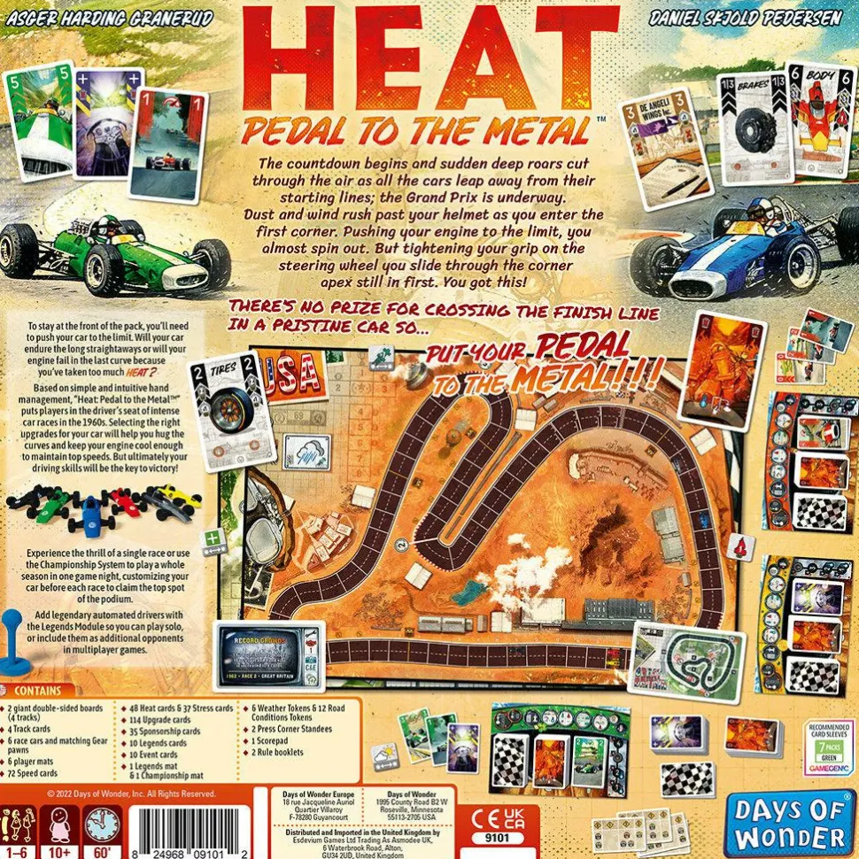 Heat: Pedal to the Metal - Board Game