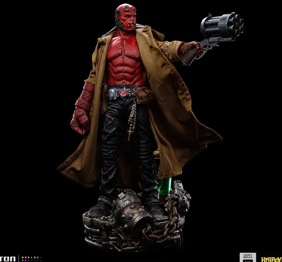 Hellboy 2 - Hellboy with Big Baby 1/4th Scale Statue