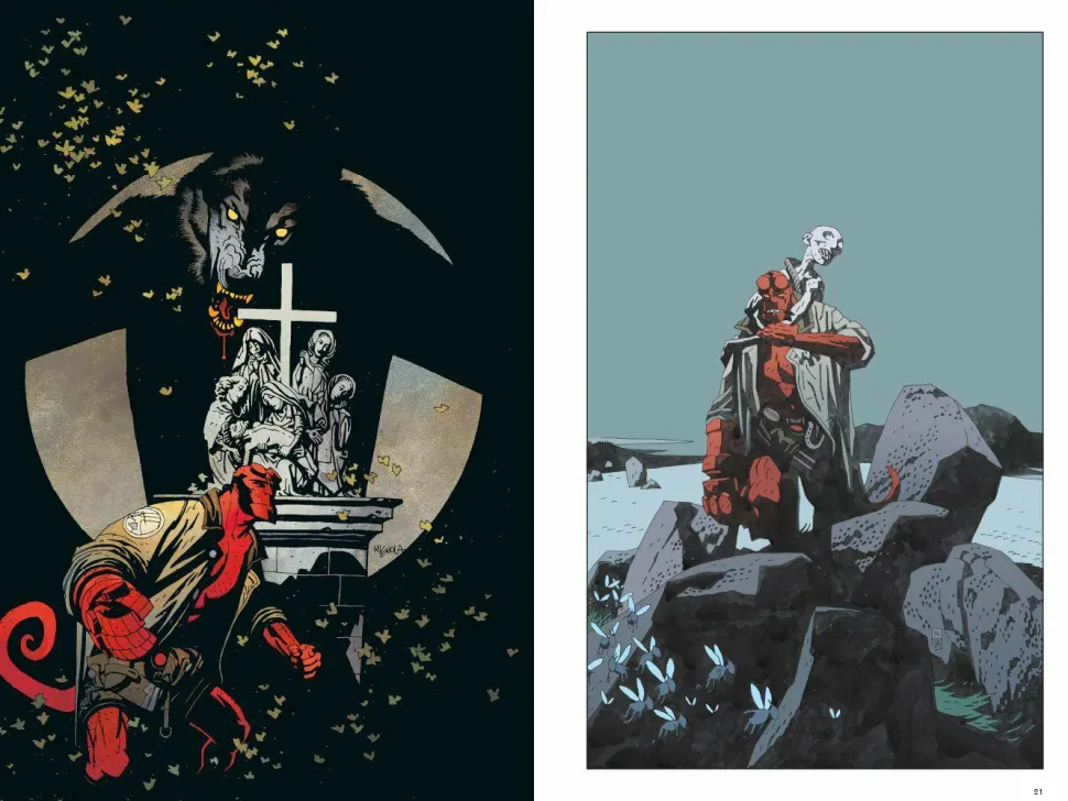 Hellboy - 25 Years of Covers Hardcover Book