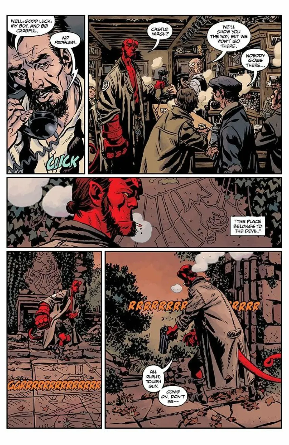Hellboy and the B.P.R.D. - The Beast of Vargu and Others Trade Paperback Book