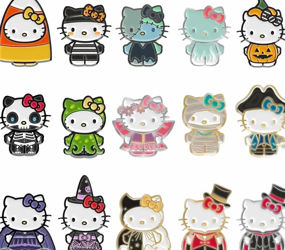 Hello Kitty - Halloween Blind Box Enamel Pin (Single Unit)