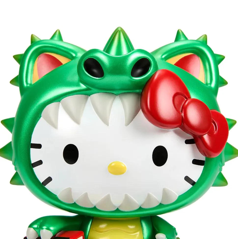 Hello Kitty - Hello Kitty Kaiju Cosplay Metallic Green Edition 8" Vinyl Figure