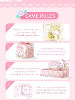 Hello Kitty - Sweetheart Playmate Mini Box Pro Blind Box (Display of 8)