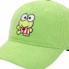 Hello Kitty and Friends - Keroppi Embroidered Adjustable Corduroy Hat