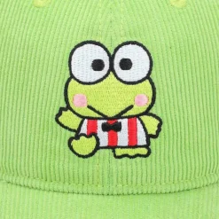 Hello Kitty and Friends - Keroppi Embroidered Adjustable Corduroy Hat