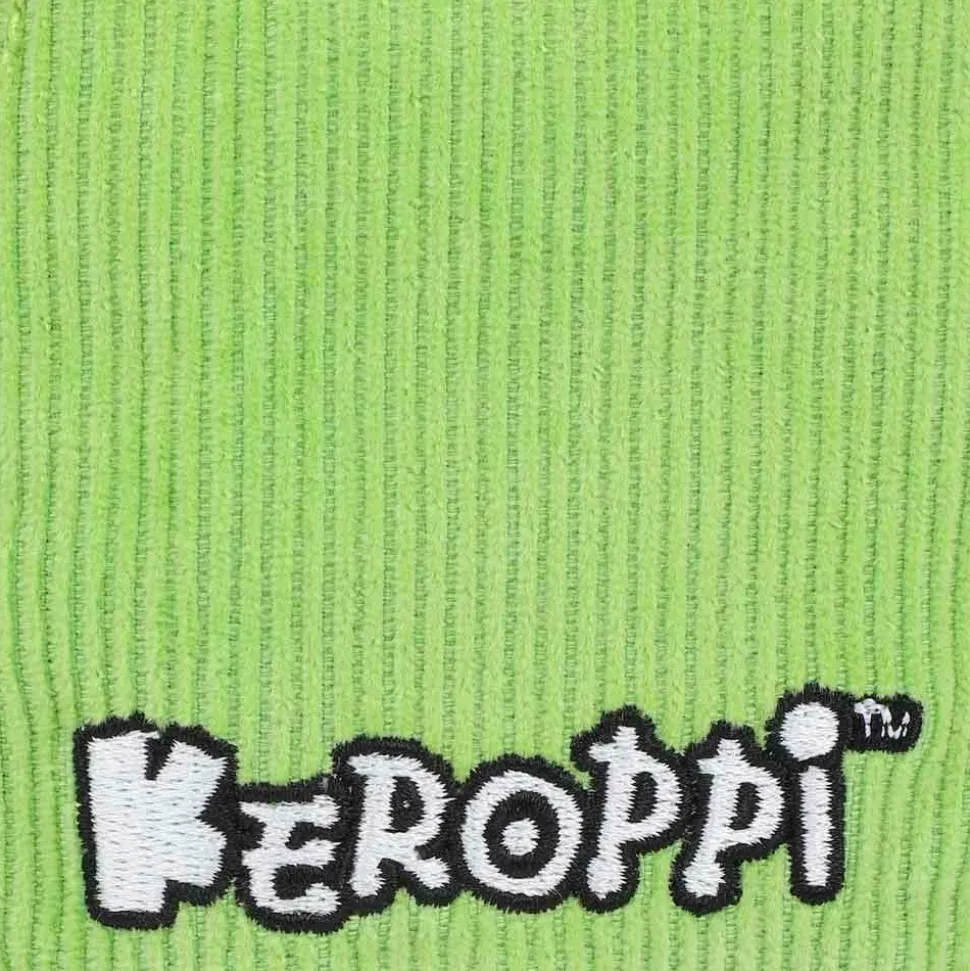 Hello Kitty and Friends - Keroppi Embroidered Adjustable Corduroy Hat