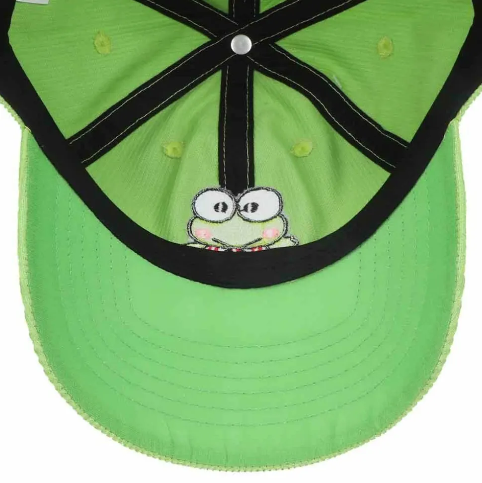 Hello Kitty and Friends - Keroppi Embroidered Adjustable Corduroy Hat