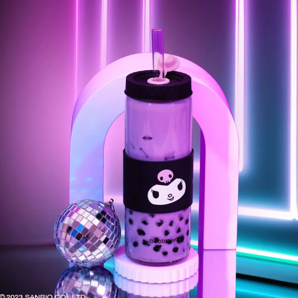 Hello Kitty and Friends - Kuromi Bobbleware 700ml Borosilicate Glass Reusable Tumbler
