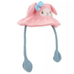 Hello Kitty and Friends - My Melody Cosplay Moveable Ears Bucket Hat (One Size Fits Most)