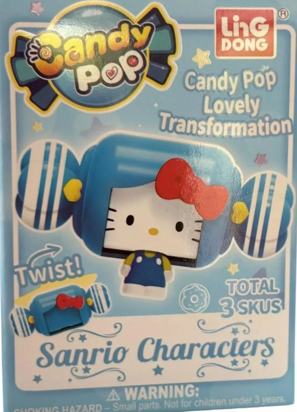 Hello Kitty and Friends - Sanrio Characters Candy Pop Blind Box Vinyl Figure (Display of 6)