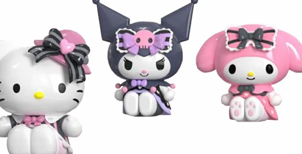 Hello Kitty and Friends - Sanrio Characters Sweet Lace Girl Series Moetch Bean Blind Bag Vinyl Figure (Single Unit)