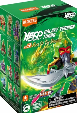 Hero Infinity - Galaxy Version Turbo 03 Rise of the Dragon Blind Box Articulated Model Kit (Display of 9)