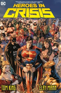 Heroes in Crisis by Tom King Hardcover Book