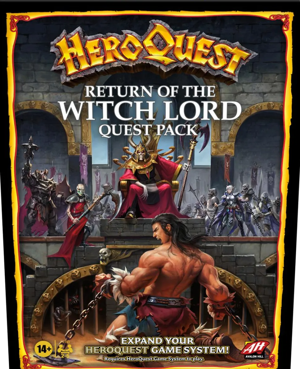 HeroQuest - Return of the Witch Lord Quest Board Game Expansion Pack