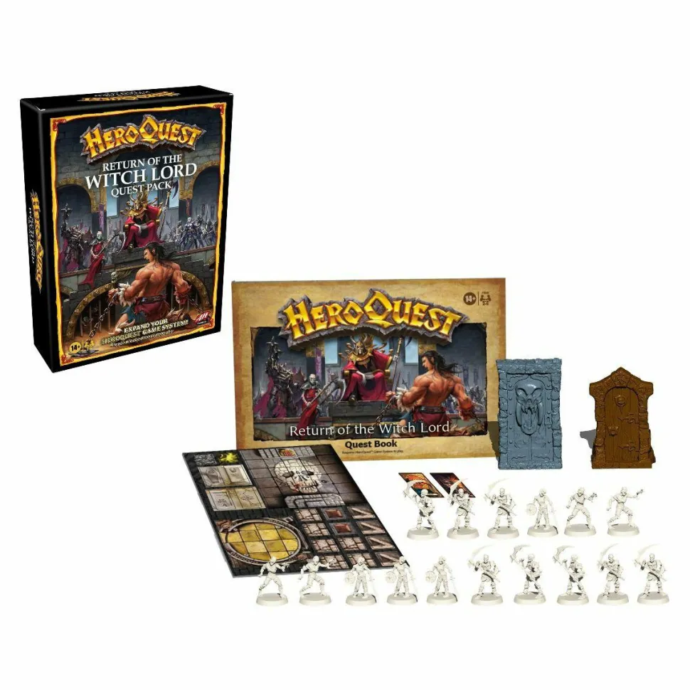 HeroQuest - Return of the Witch Lord Quest Board Game Expansion Pack