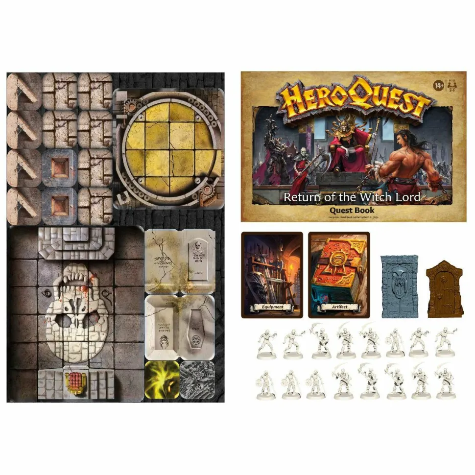 HeroQuest - Return of the Witch Lord Quest Board Game Expansion Pack