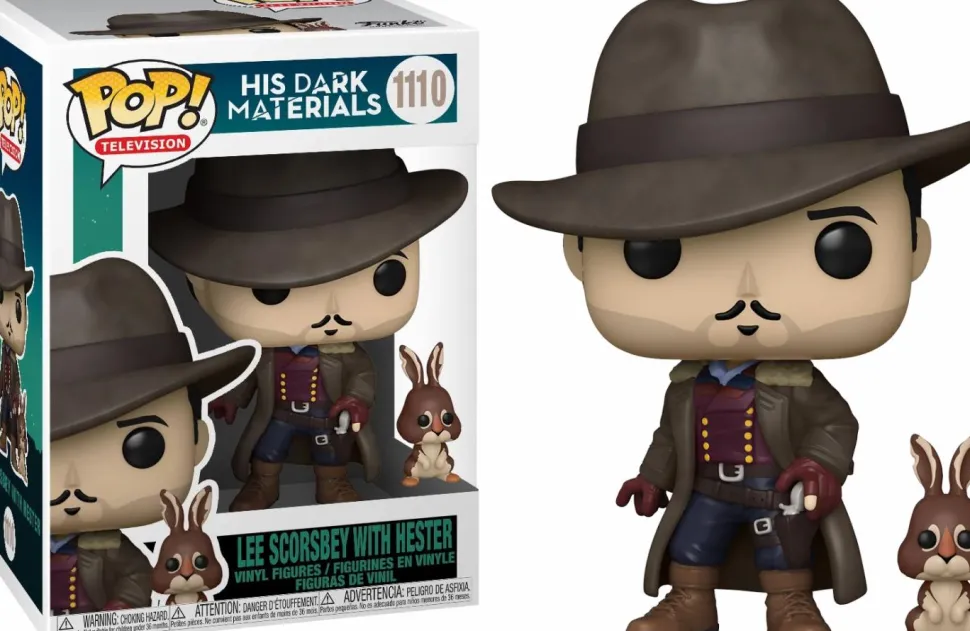 His Dark Materials - Lee Scoresby with Hester Pop! Vinyl Figure