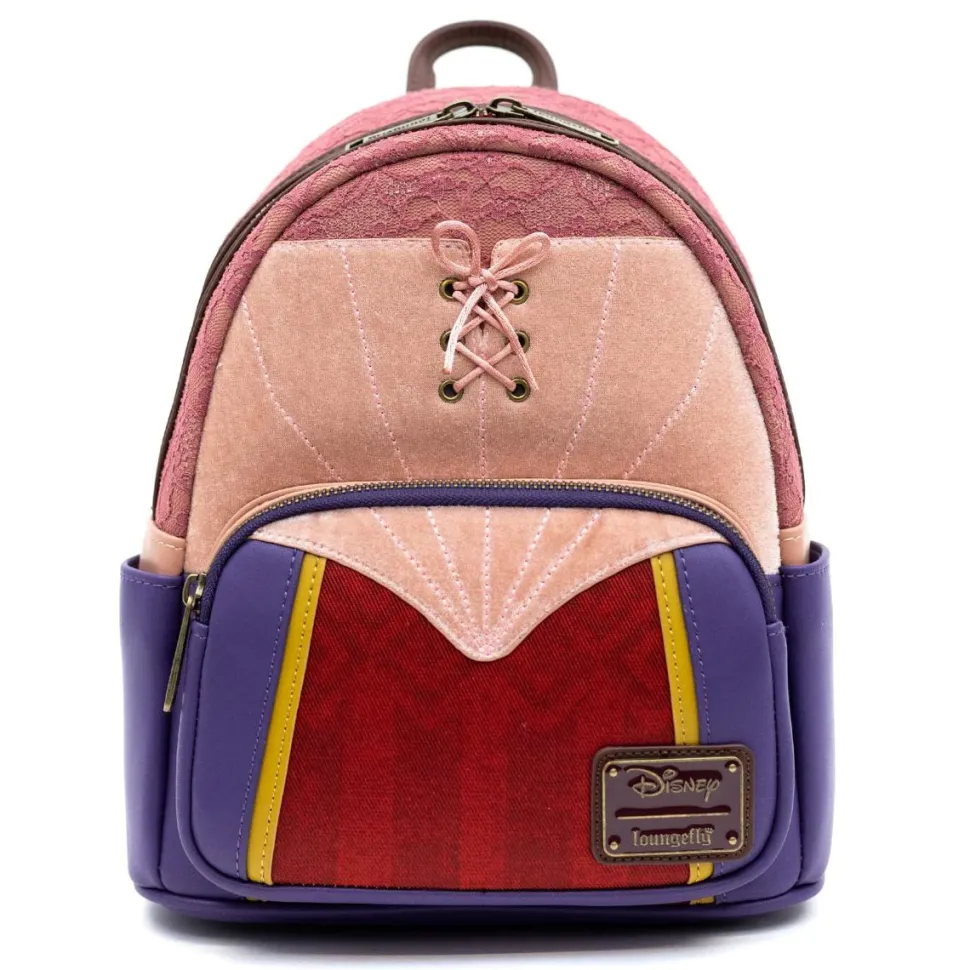 Hocus Pocus - Sarah Sanderson Cosplay 10” Faux Leather Mini Backpack